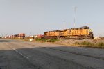 UP intermodal with new crew ready to depart 